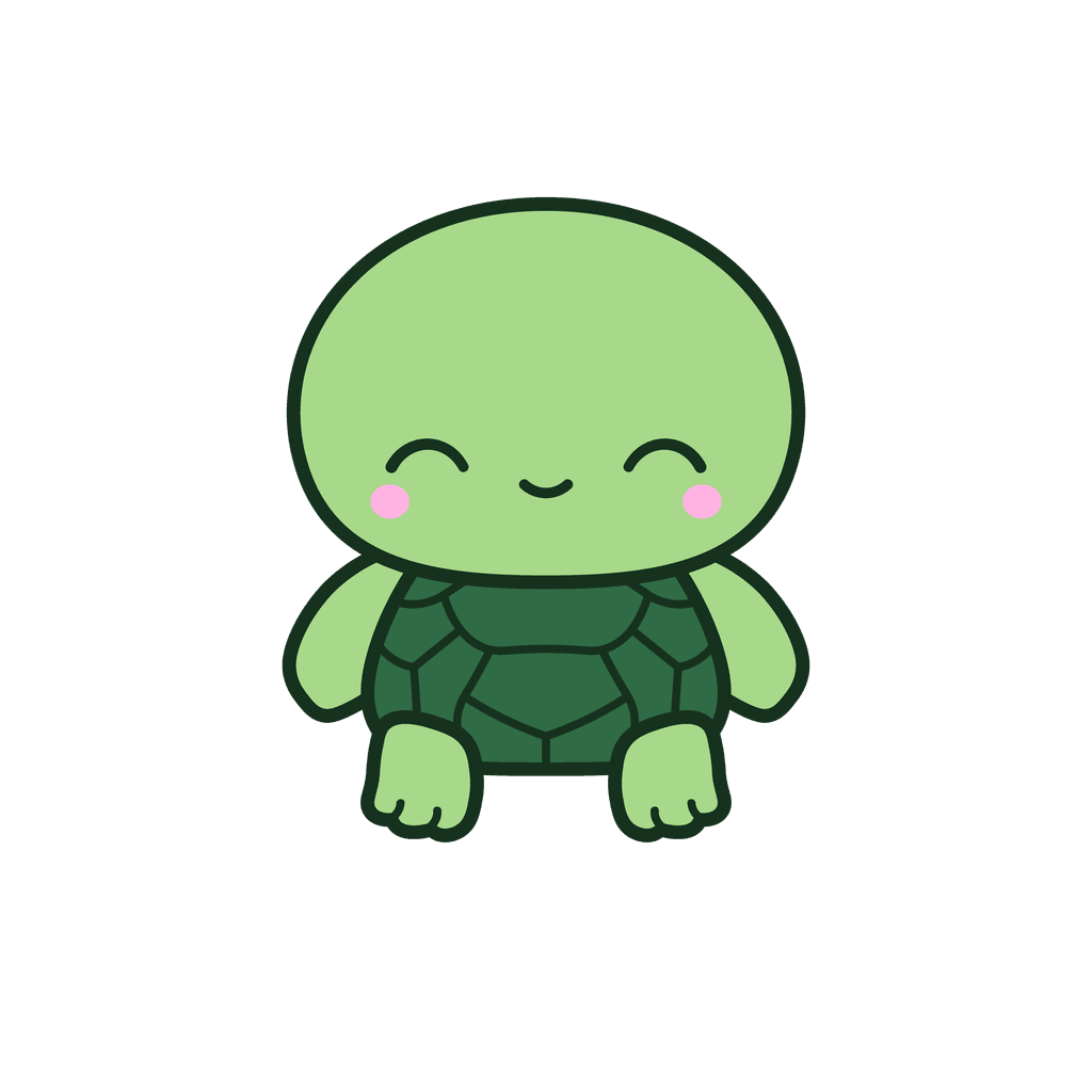 Booktoise's turtle companion